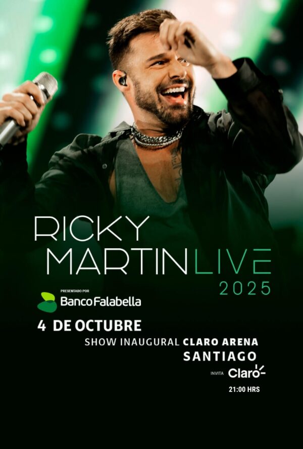 Ricky Martin 4 de Octubre