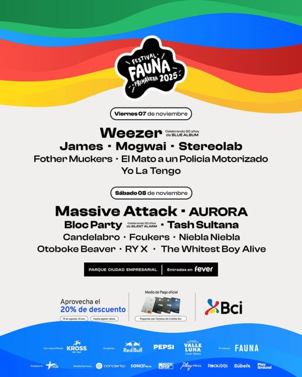 Festival Fauna Primavera 07 de nov