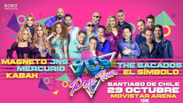 90s Pop Tour 29 de Octubre