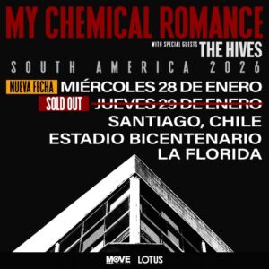 My Chemical Romance 28 de enero