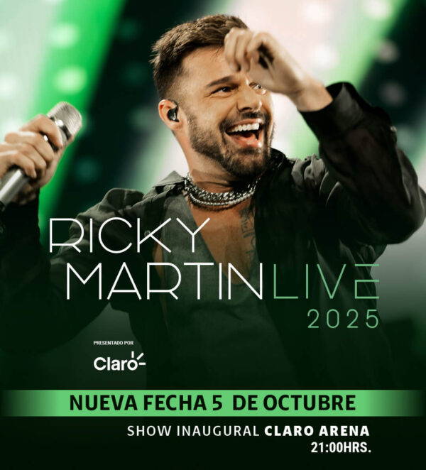 Ricky Martin 5 de Octubre