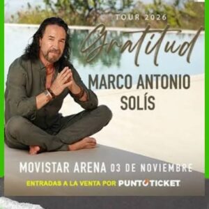 Marco Antonio Solis 3 de Noviembre
