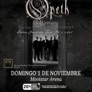 Opeth 1 de Noviembre