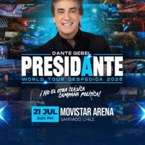 Presidante Dante Gebel 21 de Julio