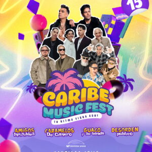 Caribe Music Fest 15 de Julio